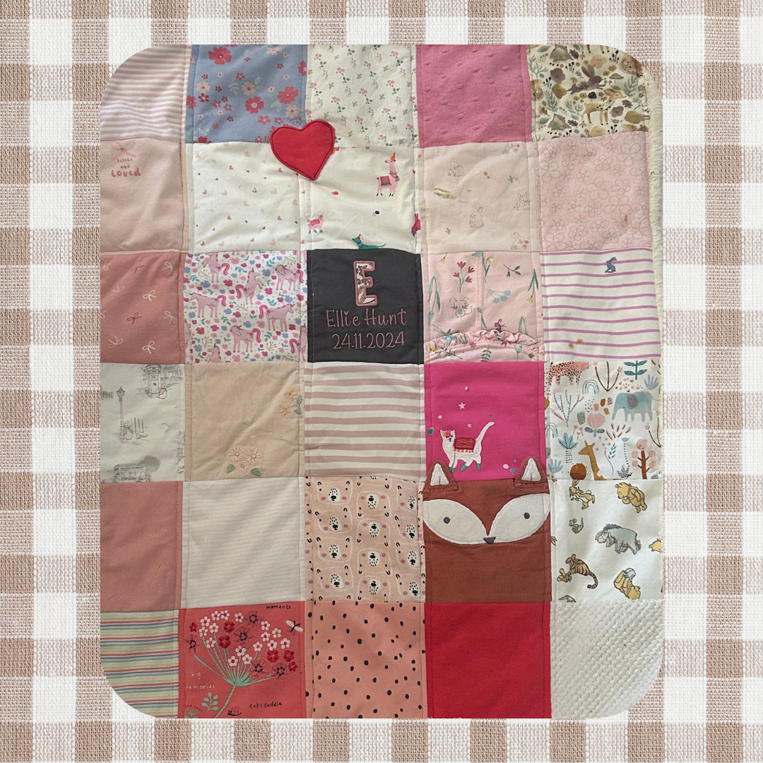Memory Patchwork Blanket