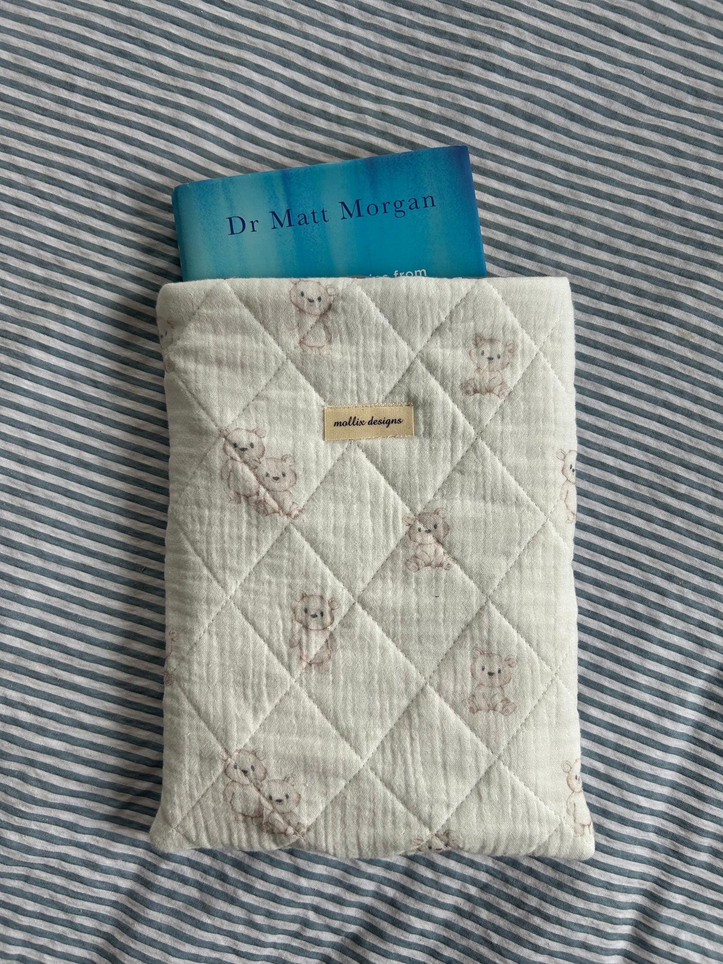 Teddy Bear Book/Kindle Sleeve