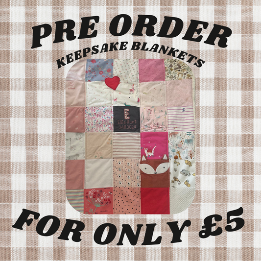 Keepsake Blanket Pre-order