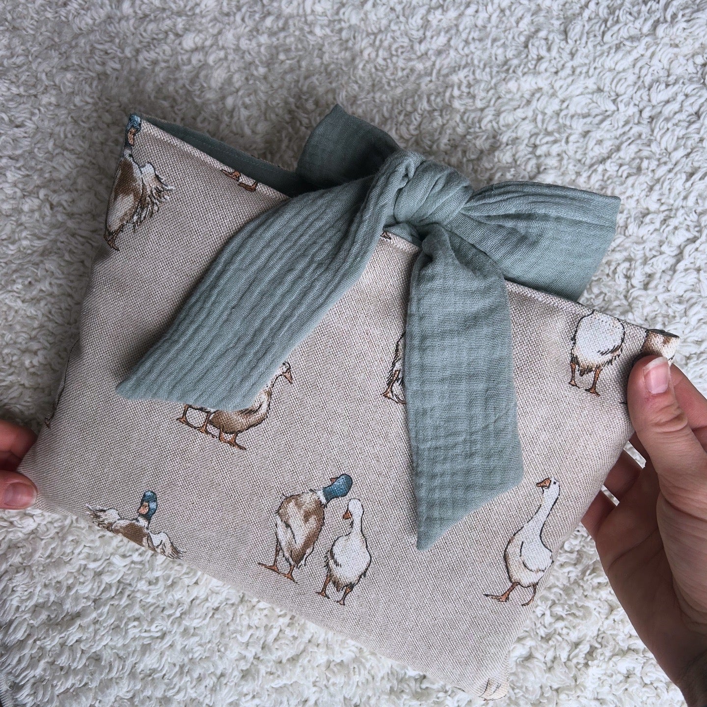 Farm Ducks Book/Kindle Sleeve