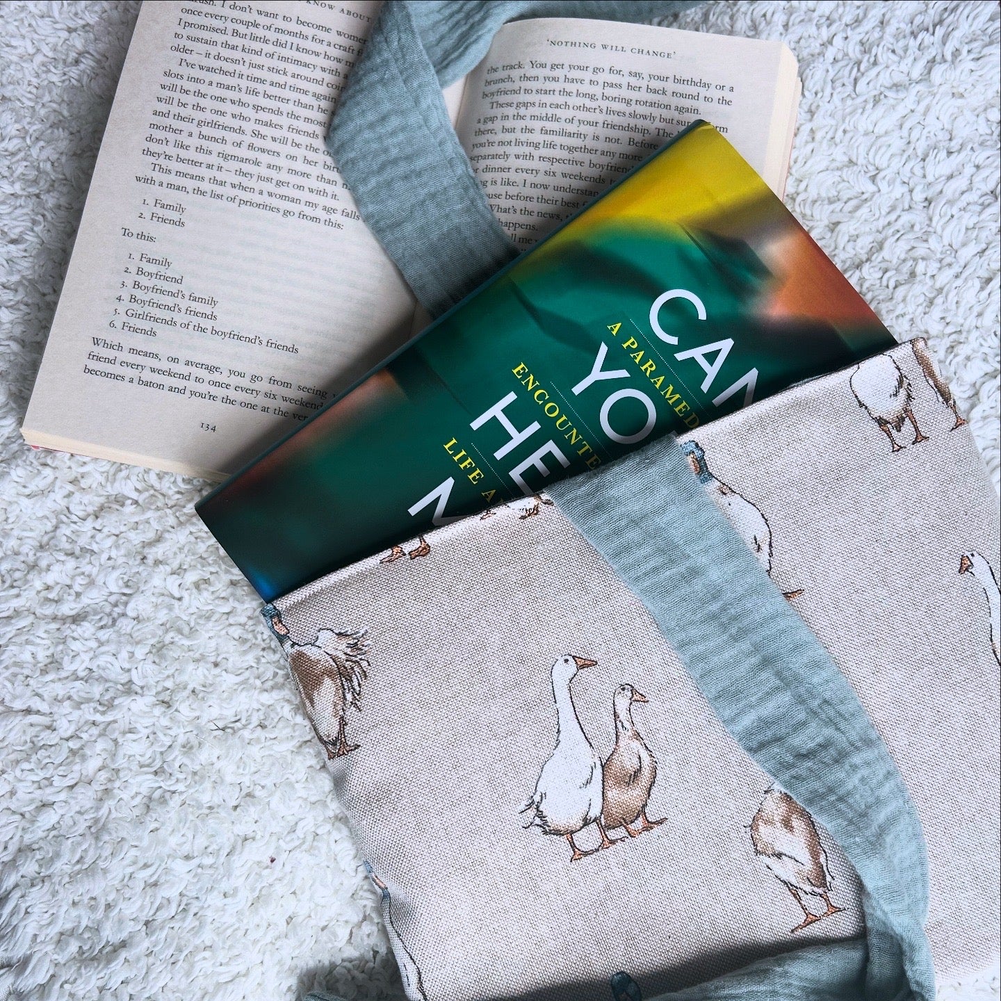 Farm Ducks Book/Kindle Sleeve