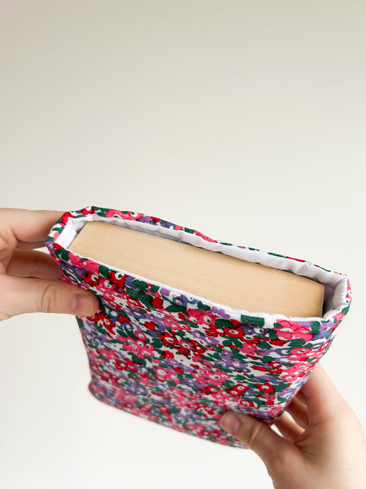 The Floral Pink Book Sleeve